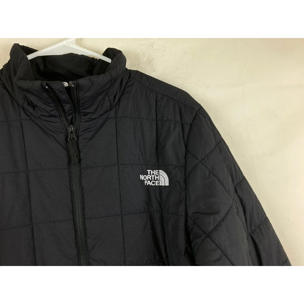 The North Face Thermoball Eco Jacket Mens Small Black Quilted Puffer Gorpcore